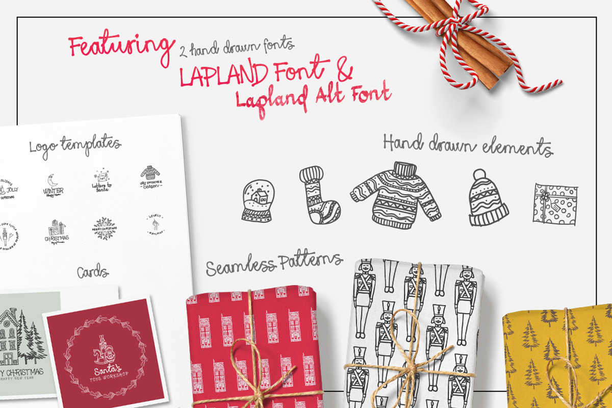 Wonderland Fonts Pack & Branding Kit, a Script Font by Graphicdome (Photo 48 of 118)