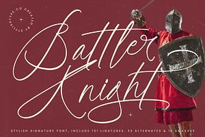 Battler Knight Stylish Signature