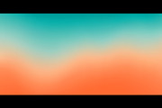 Pastel orange teal gradient bg, a Decorative Illustration by Buch&Bee (Thumbnail 3 of 3)
