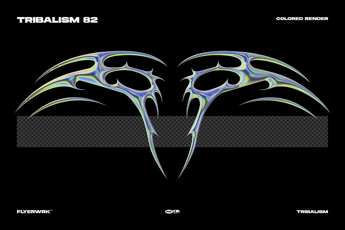 Tribalism - Vector Shapes, an Object Graphic by FLYERWRK (Photo 8 of 13)