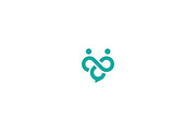 Modern Infinity Chat Logo, a Graphic by arhabib (Thumbnail 1 of 7)
