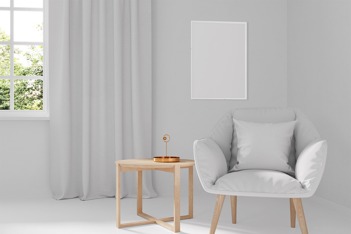 Fabric and interior mockup set, a Product Mockup by Easy Mocks