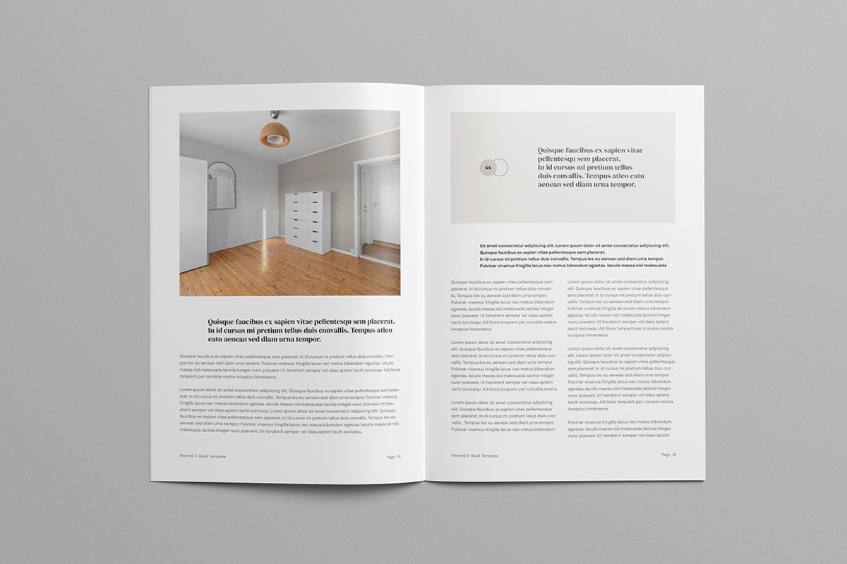 Ebook Template | Word, a Brochure Template by HiveArts (Photo 8 of 9)