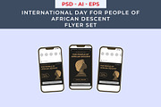 African Descent Flyer Set, a Flyer Template by Lakhan1998 (Thumbnail 1 of 2)