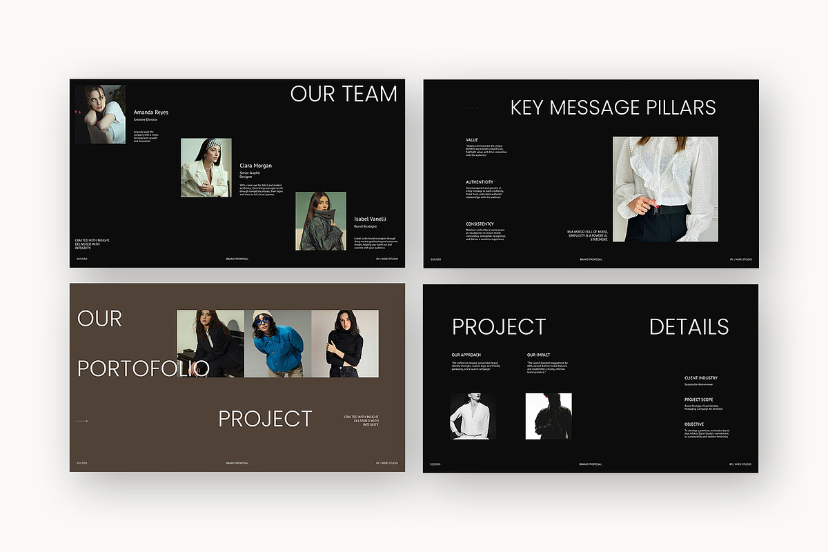 Wier : Minimal Design Powerpoint, a Presentation Template by Punkl Camp (Photo 13 of 16)