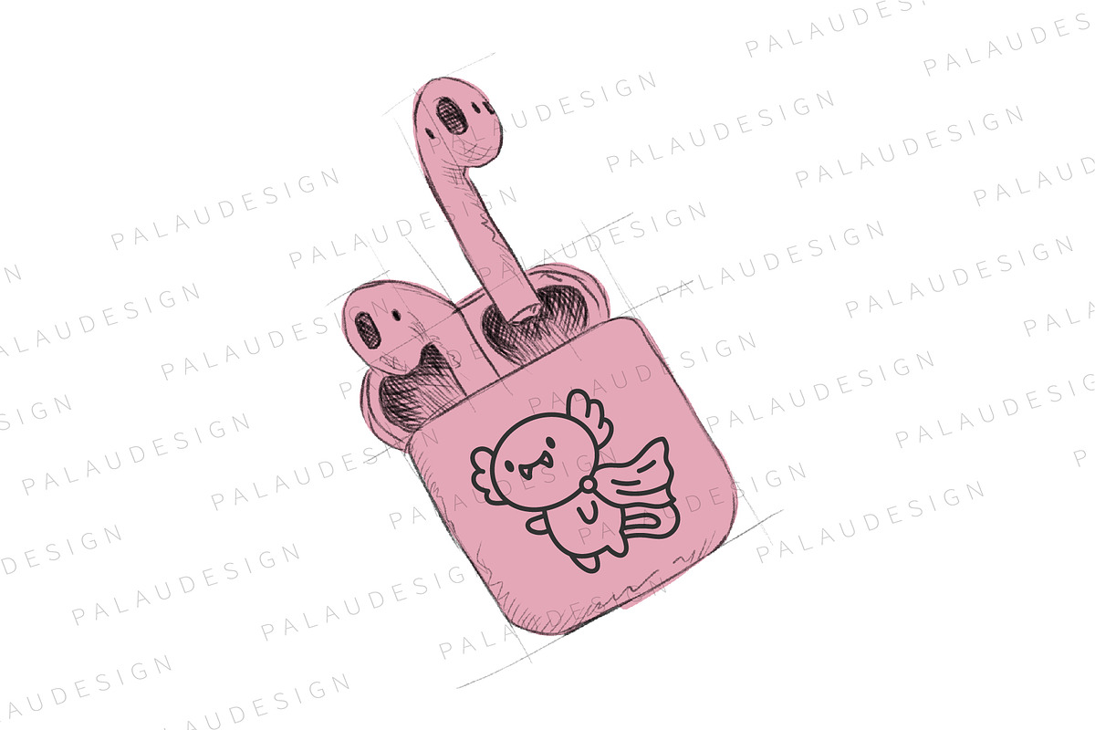 Axolotl Halloween Clipart Set, a Seasonal Illustration by Palau (Photo 5 of 12)