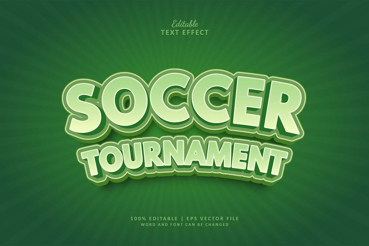 Text Effect Soccer, a Layer Style Add-On by Navy Graphic (Photo 1 of 2)