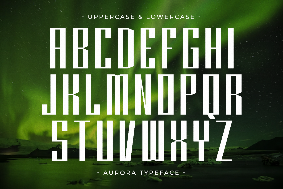 Aurora - Condensed Sans Serif, a Sans Serif Font by Pian45 Studio (Photo 2 of 8)