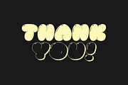 Pluffy Loon | Baloon Bubble Font, a Sans Serif Font by Jolicia Type (Thumbnail 13 of 13)