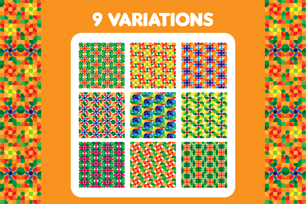 Flat Floral Seamless Pattern 3, a Pattern Graphic by WM48 Shop (Photo 5 of 5)