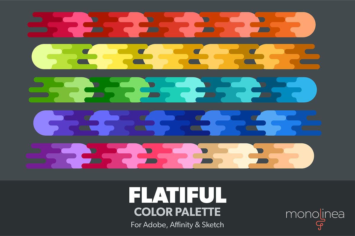 Flatiful Color Palette, a Palette Add-On by Monolinea (Photo 1 of 2)