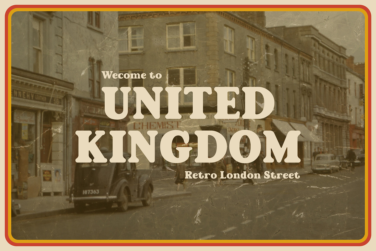Howard - Retro Vintage Typeface preview 6