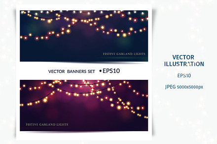 Christmas and New Year banners