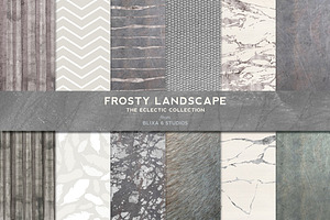 Frosty Silver Foil & Watercolors