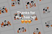 Bob - Working Illustration Pack, a Person Illustration by Twfoo Studio (Thumbnail 6 of 6)