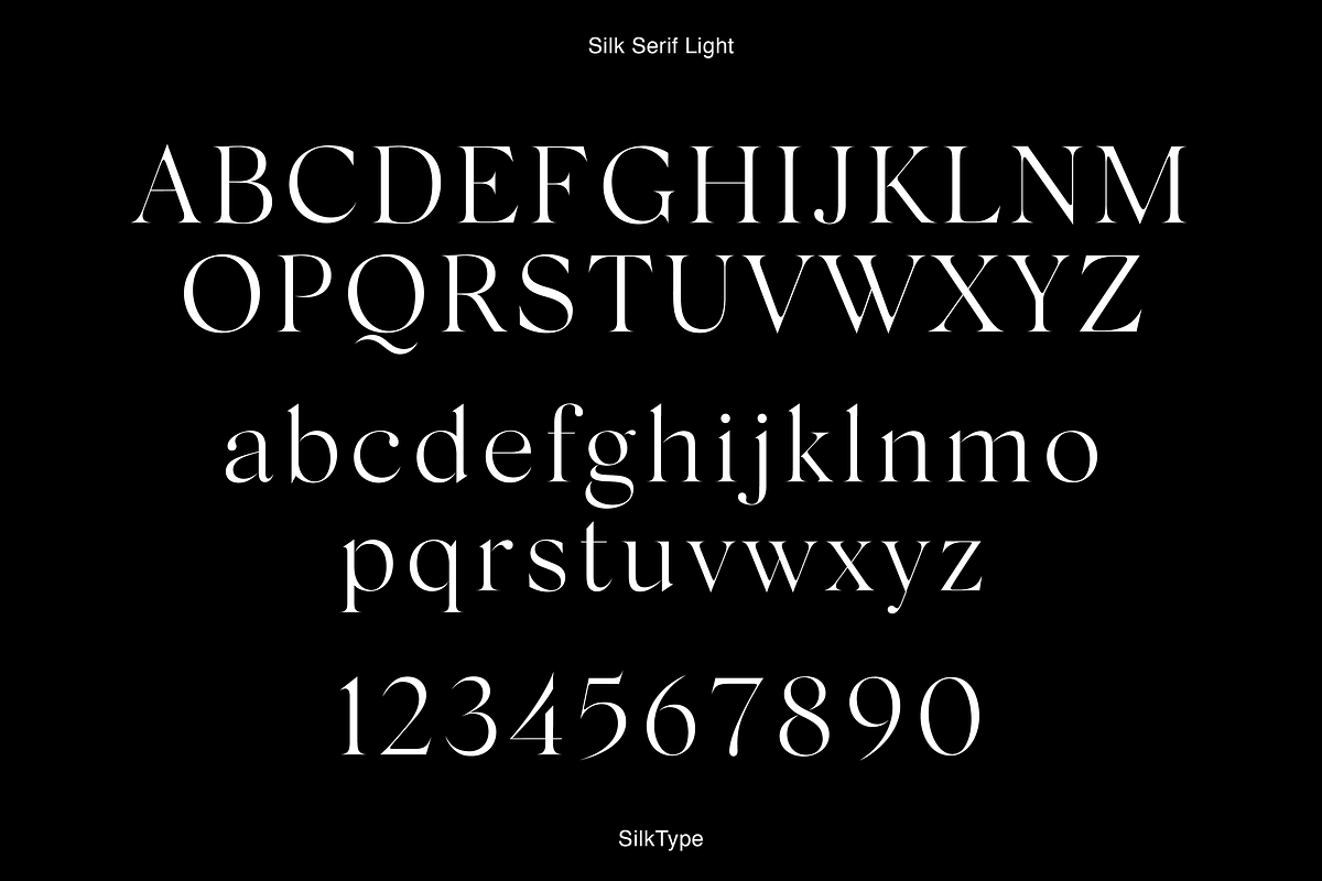 Silk Serif - 14 font family, a Serif Font by Silktype (Photo 16 of 17)
