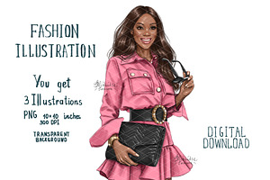 Fashion Girl Clipart