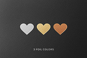 Foil Stamp Text & Logo Mockup, a Mockup by Design Squad (Thumbnail 2 of 8)