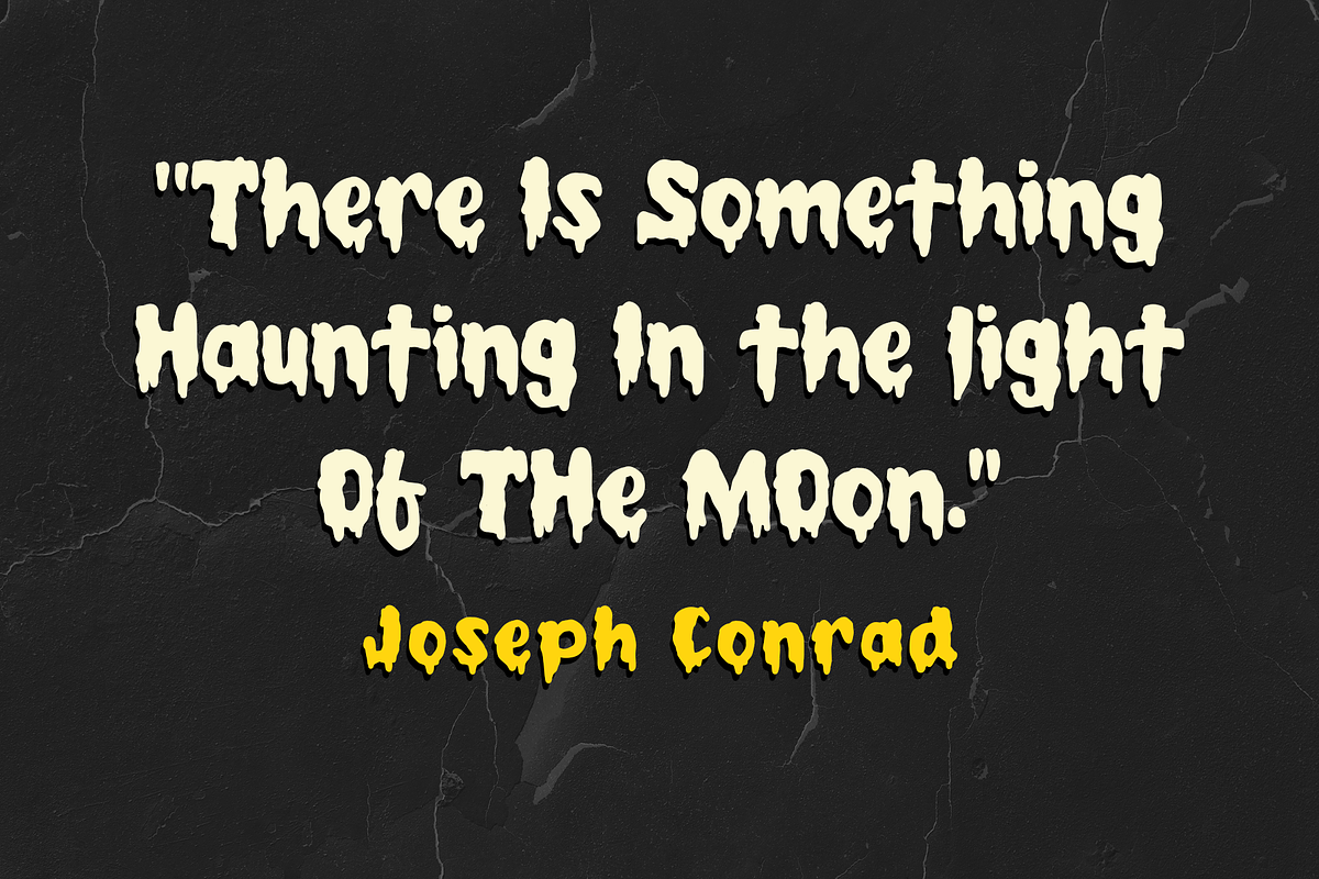 Spooky Land - A Display Font, a Sans Serif Font by Boediman (Photo 4 of 7)