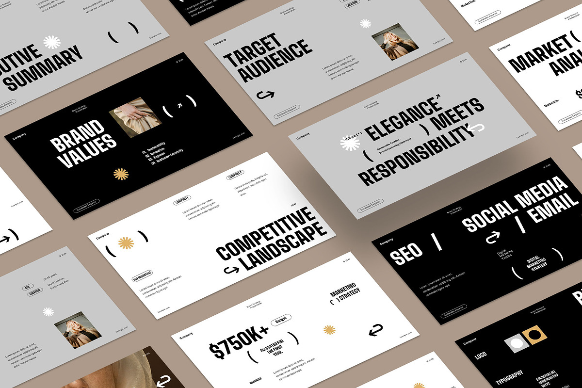 Brand Strategy Powerpoint preview 5