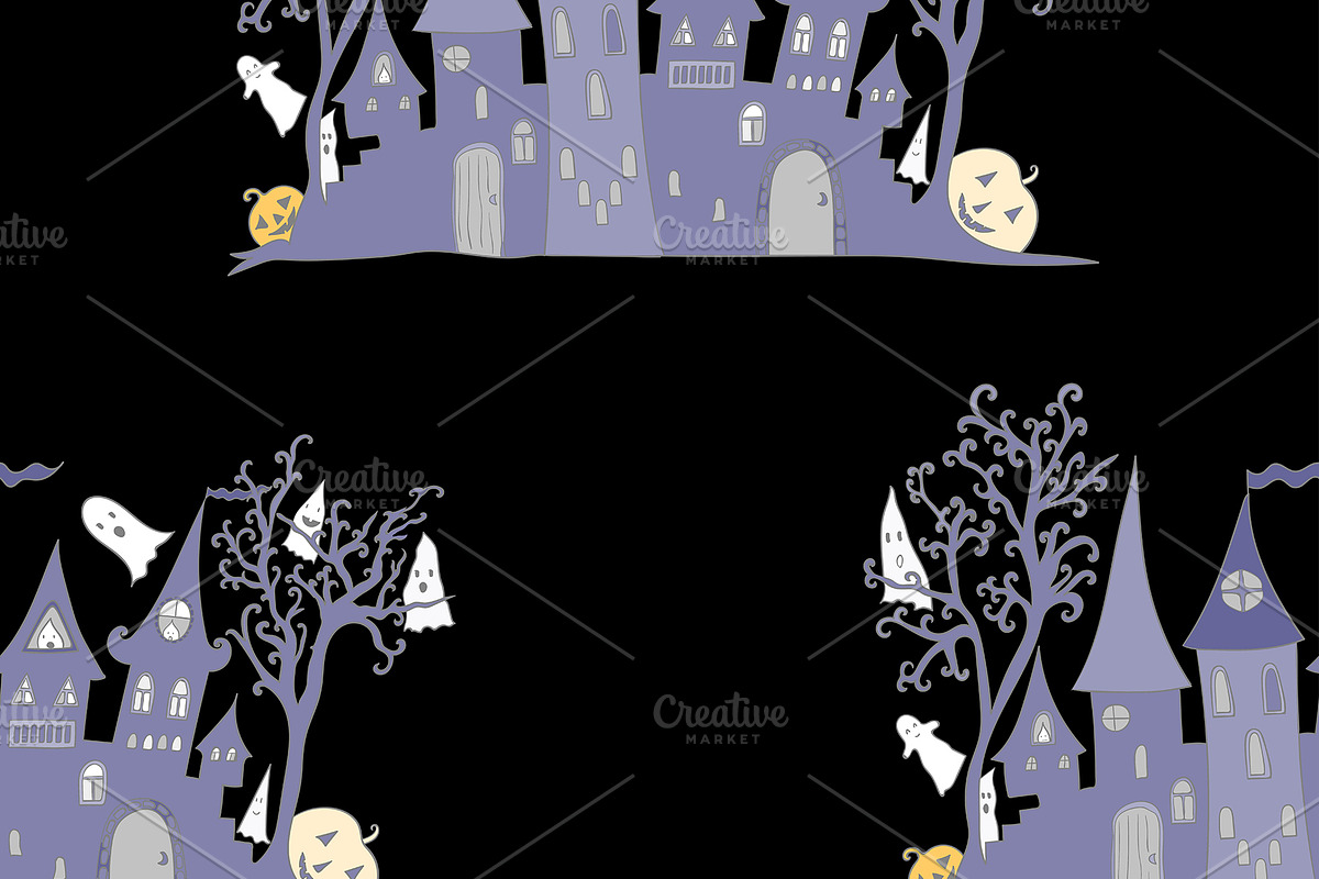 Halloween party design elements, a Seasonal Illustration by pictures for you (Photo 8 of 9)