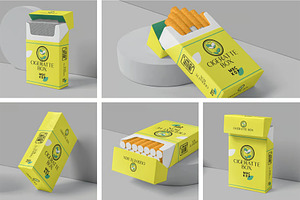 Cigarette Pack Mockups, a Product Mockup by megostudi0