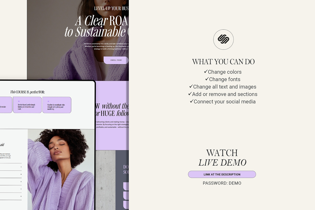 Sales Page Website Template, a Squarespace Template by 3.14&Co (Photo 7 of 11)
