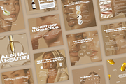 Skincare Bundle Canva Templates, a Design Template by Xenié Creative (Thumbnail 1 of 10)