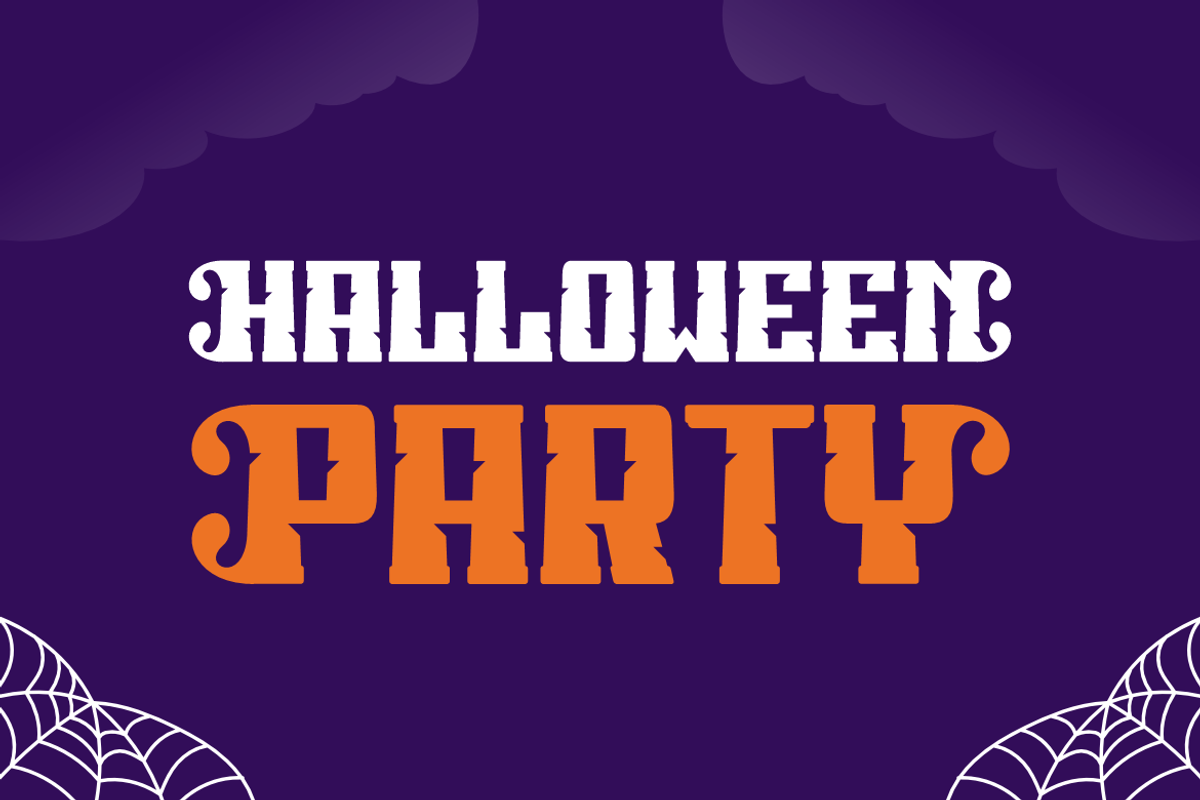 Spooky Gothicon - Halloween Font, a Blackletter Font by QR Design Studio (Photo 2 of 7)
