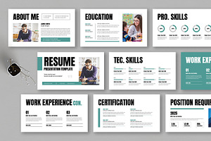 Professional Resume Presentation, a Presentation Template by MightyDesign