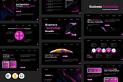 Business Technology - Google Slides, a Presentation Template by Iqsiart Studio (Thumbnail 1 of 3)