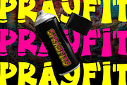 Stretzo Graffiti Font, a Font by PutraCetol Studio (Thumbnail 3 of 5)