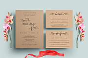 Wedding Invitation Set - IV, an Invitation Template by TemplateCrafts (Thumbnail 2 of 4)