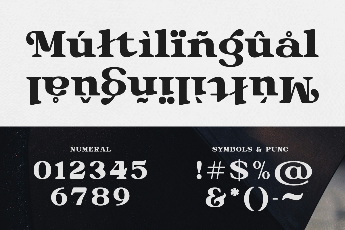 County Miles - Serif Font, a Serif Font by Shakira Studio (Photo 3 of 10)