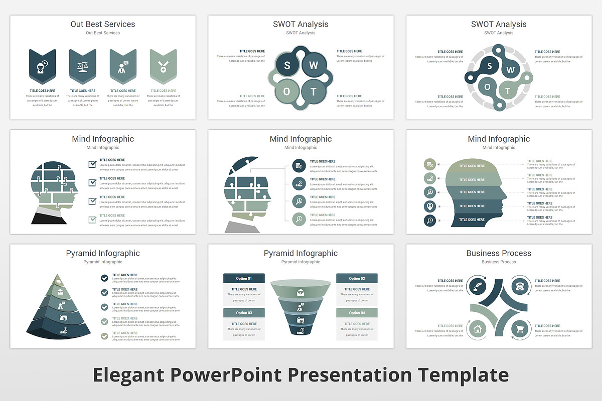 Elegant PowerPoint Template, a Presentation Template by GraphicStan (Photo 11 of 21)