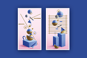 Illusion- 3D Geometric Objects, an Object Graphic by Polar Vectors (Thumbnail 17 of 21)