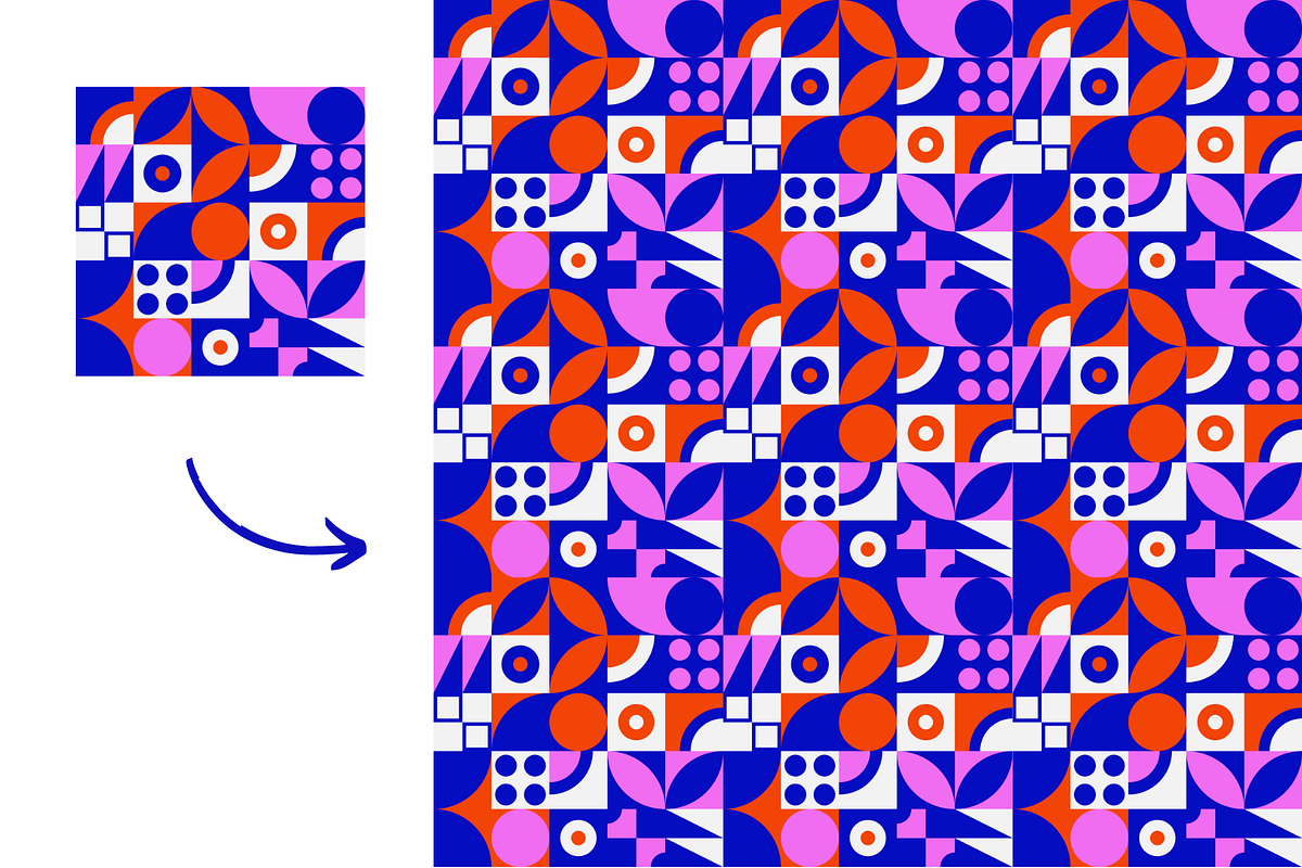 Neo Geo Abstract Geometric Pattern, a Pattern Graphic by ItsReksita Pattern (Photo 2 of 10)