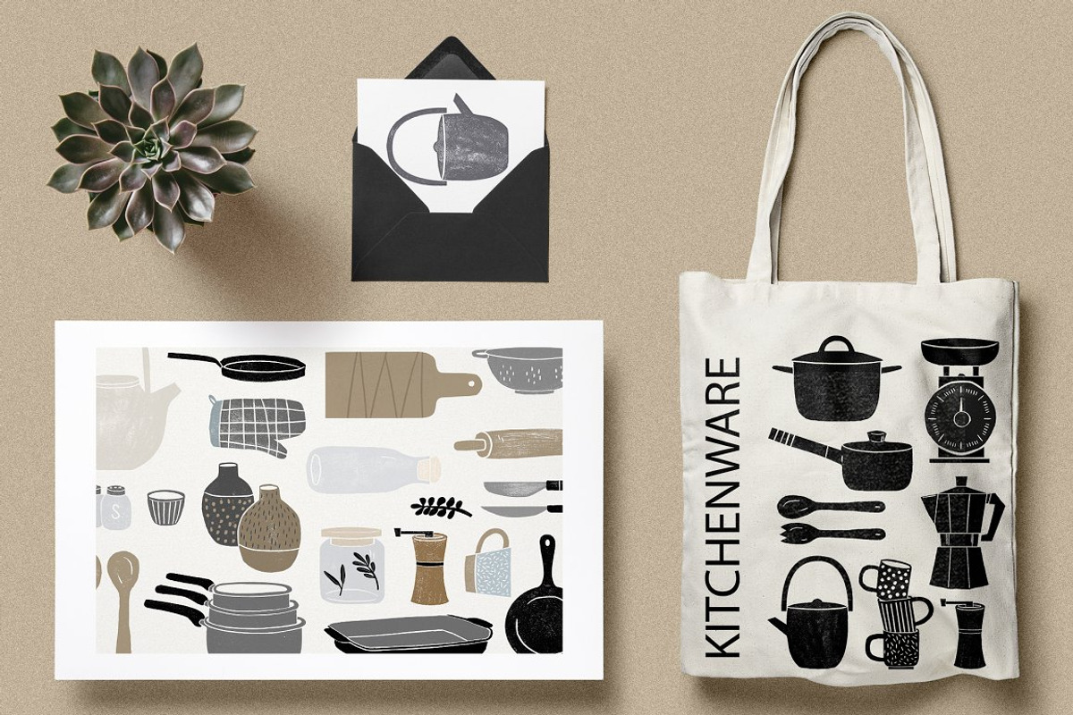 Autumn Bundle: Kitchen and Garden, a Food Illustration by Mii Lab (Photo 26 of 28)
