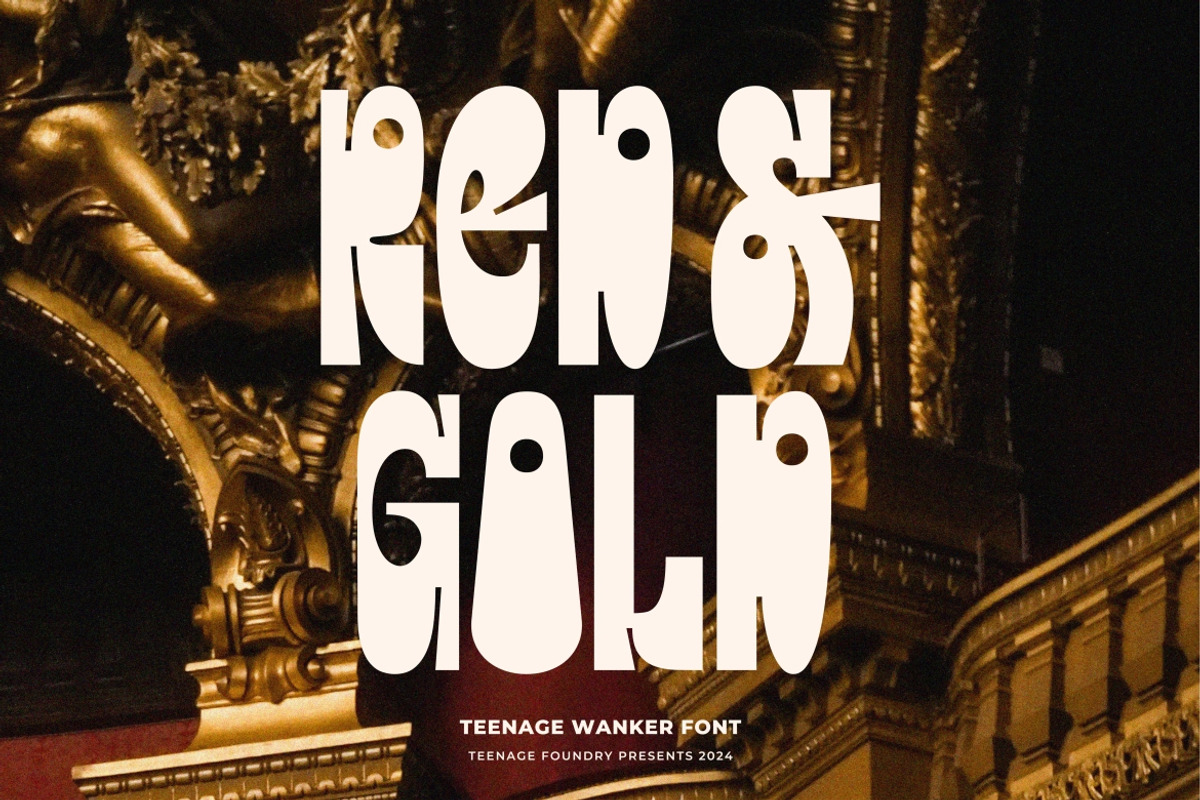 Teenage Wanker, a Slab Serif Font by TeenageFoundry (Photo 6 of 8)