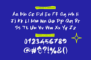 Sekoja Expressive Brush Font, a Handwritten Font by Ideal Eksis (Thumbnail 7 of 8)