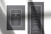 Art Deco Wedding Suite, an Invitation Template by cafelab_store (Thumbnail 3 of 5)