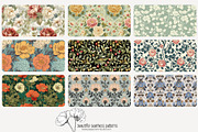 70 vintage nature seamless pattern, a Pattern Graphic by Poppy Lane Studio (Thumbnail 3 of 10)