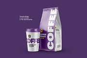 Coffee Pouch Mockup. 6 in 1 Pack, a Packaging Mockup by easymock (Thumbnail 12 of 12)