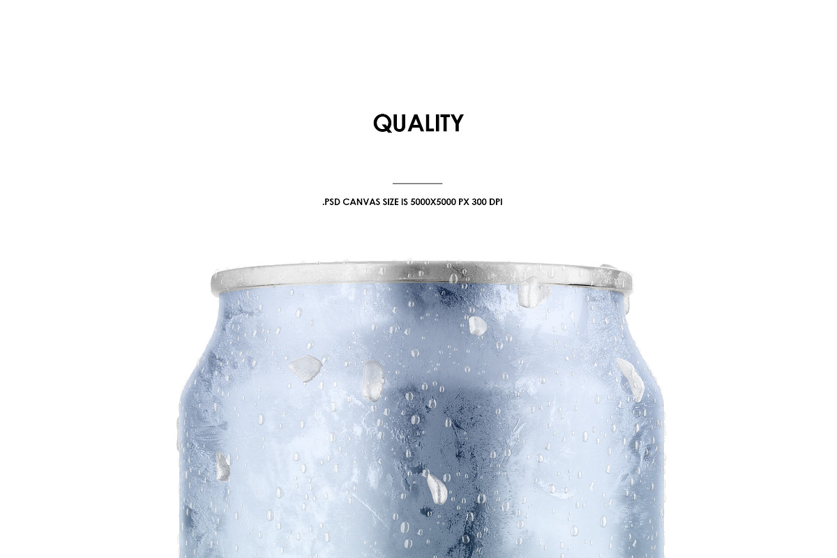 Aluminium Can Mockup, a Product Mockup by VadimPetrov (Photo 2 of 3)