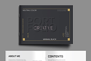 Fashion Portfolio Lookbook Template, a Brochure Template by MightyDesign (Thumbnail 2 of 8)