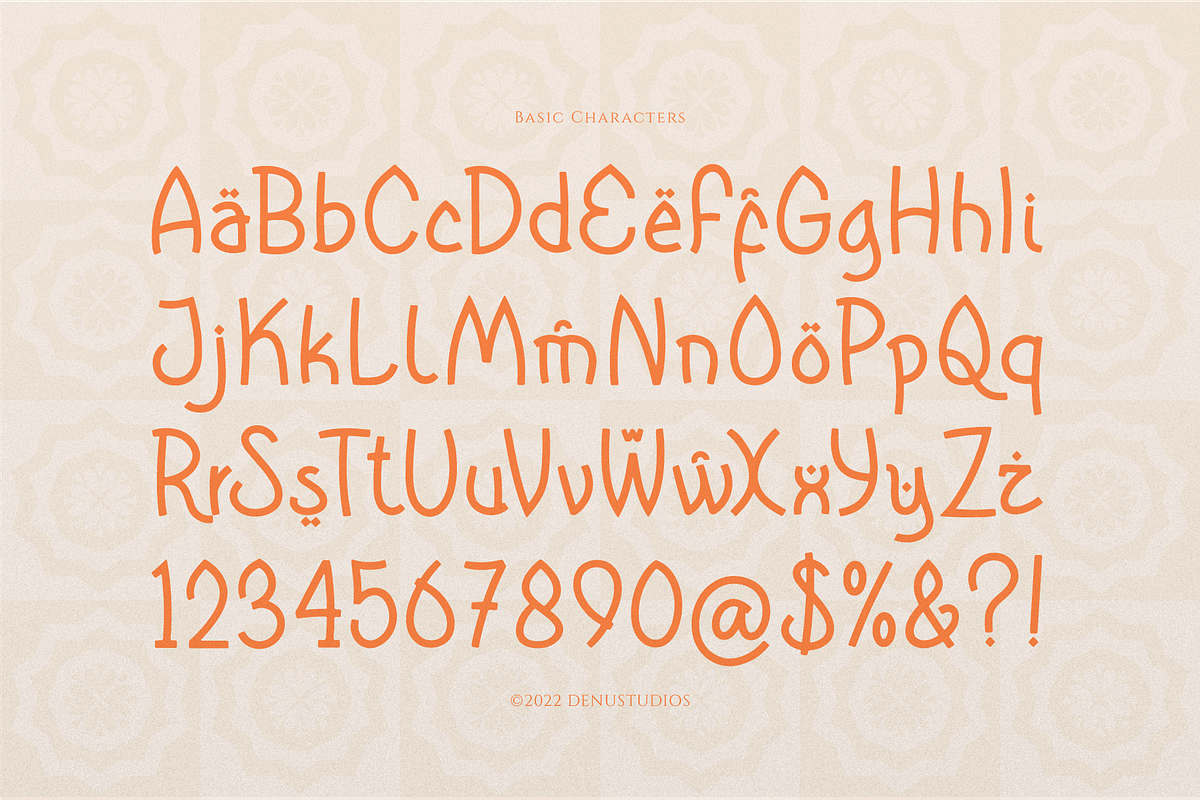 Raqasy | Hand Drawn Arabic, a Script Font by Denustudios (Photo 10 of 12)