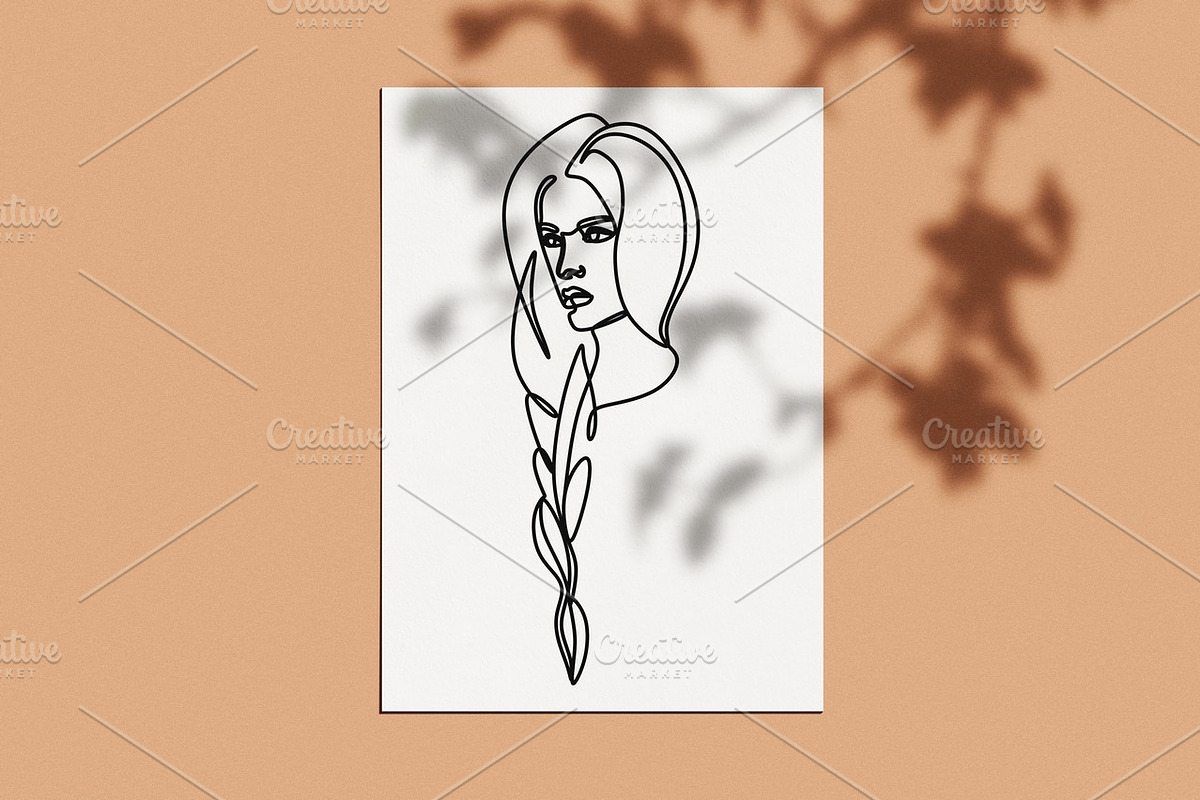 Woman Minimal Line Art Collection, an Illustration by velychko.ua (Photo 7 of 18)