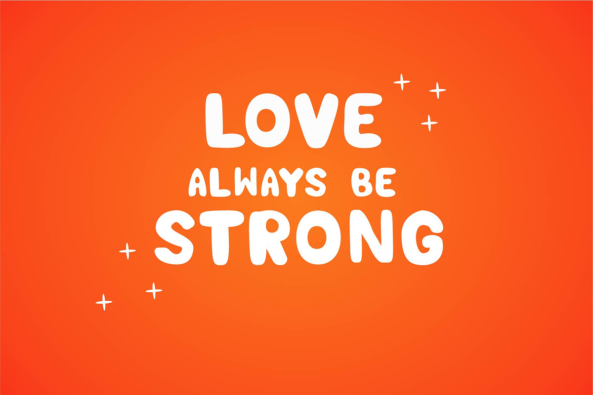 Holy Sweet - Groovy Font, a Handwritten Font by Densu Creative (Photo 5 of 6)