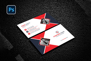 Business Card Design Photoshop, a Business Card Template by Sofir Nayeem