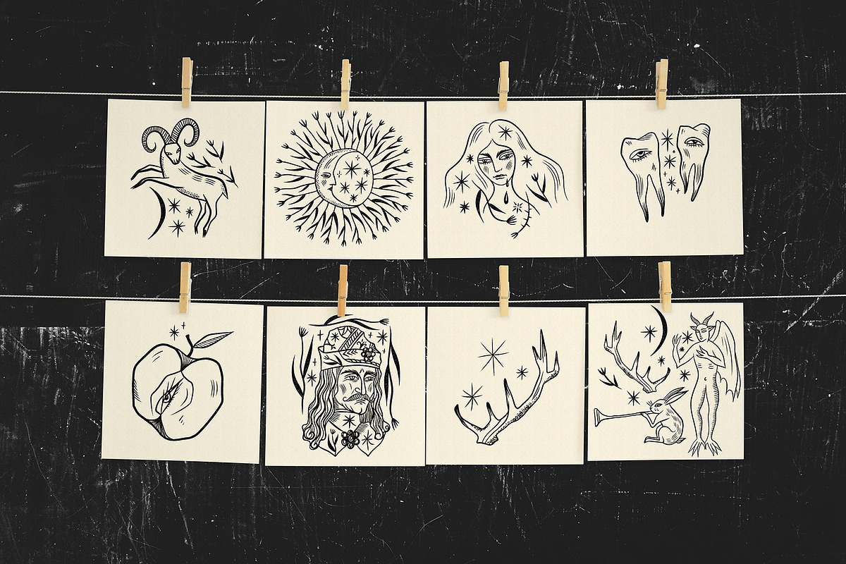 Dracula Bundle, an Object Illustration by Annie Konst (Photo 5 of 18)